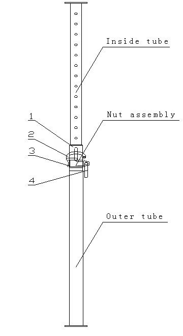 Alignment Structural Prop Adjustable Steel Props Shoring Props - 山东智模建筑科技有限公司
