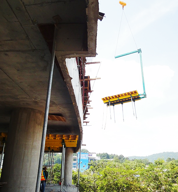 智模ZEEMO民用土木建筑胶合板台/板混凝土屋顶浇注模板-木工字梁